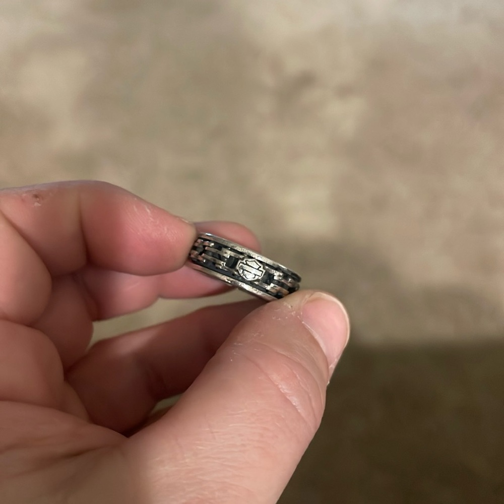 Harley Davidson ring chain link